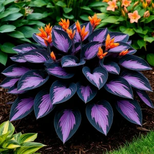 Хоста Эмбрайс купить по цене от 355р. в интернет-магазине «Посадика» с доставкой почтой в в Славянск-на-Кубание и по всей России – [изображение №1].